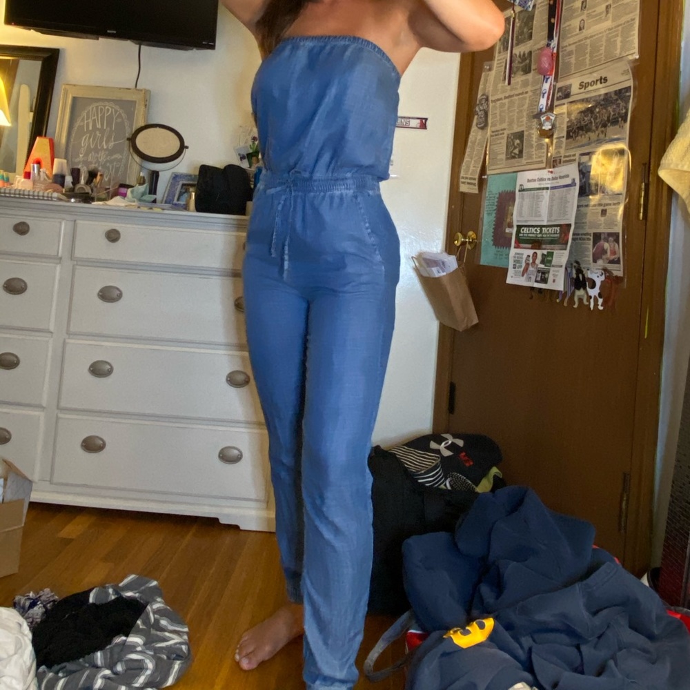 Banana republic strapless jumper